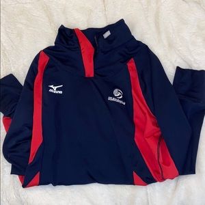USA Volleyball quarter zip